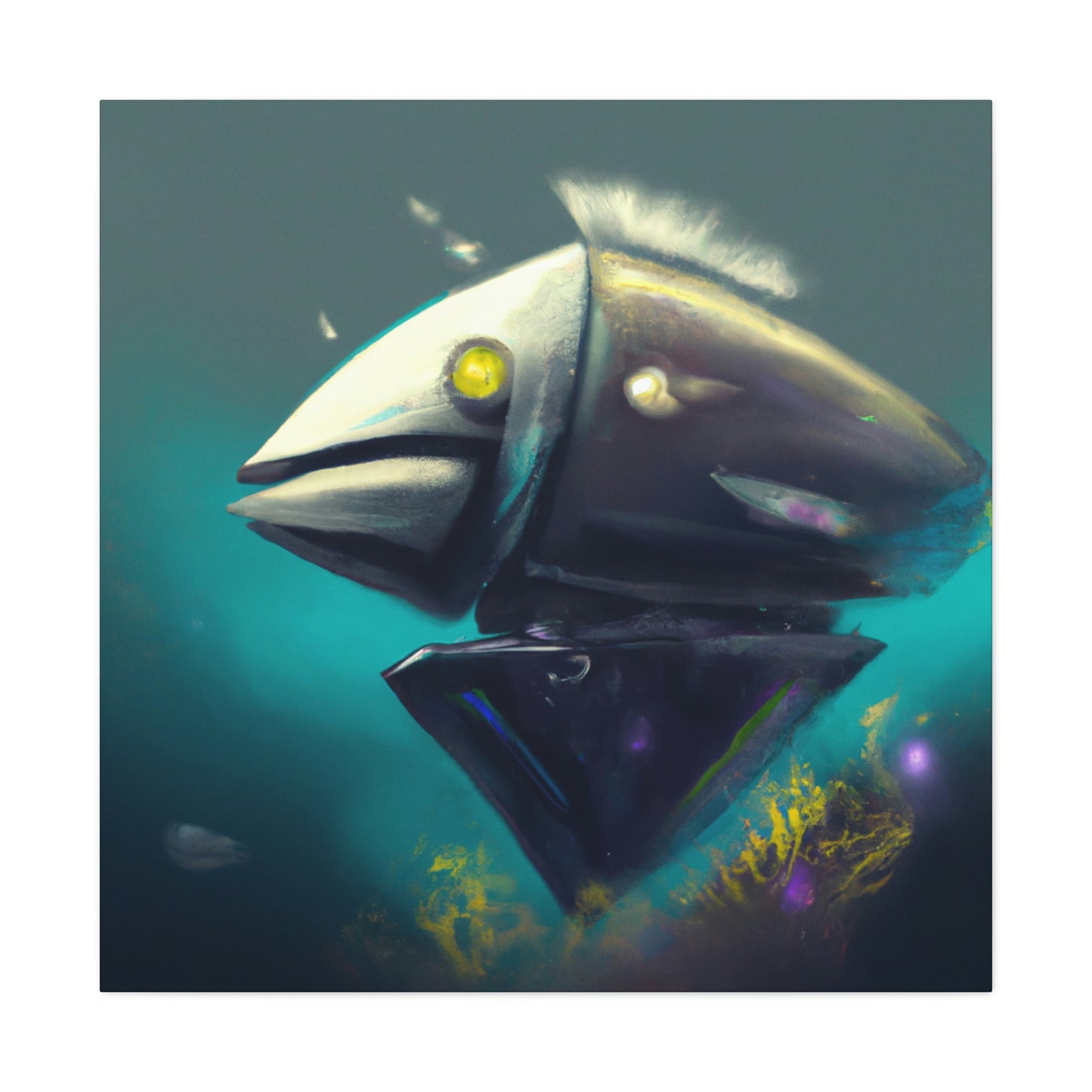 Fish of Simplicity - Canvas