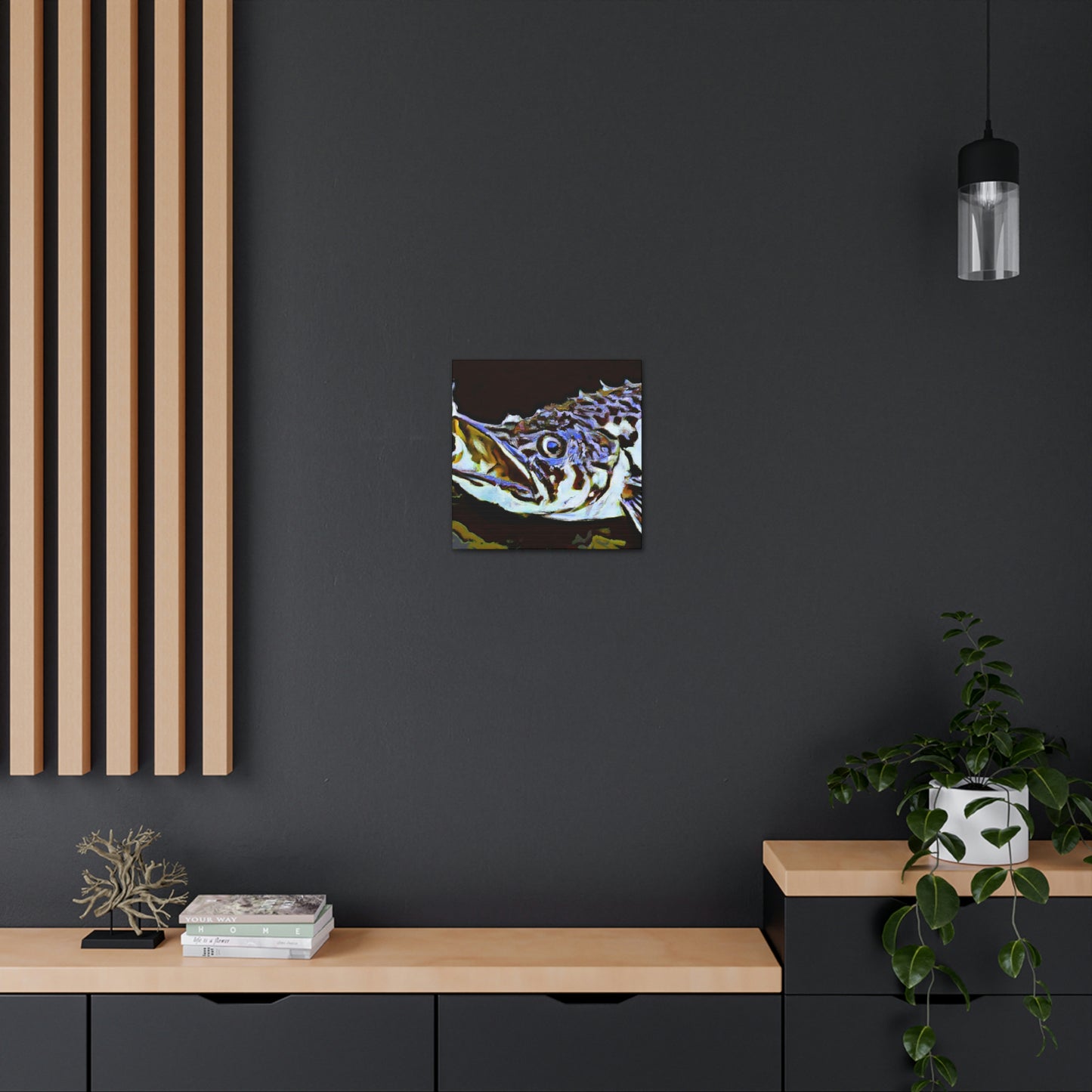 "Corydoras Catfish Abstract" - Canvas