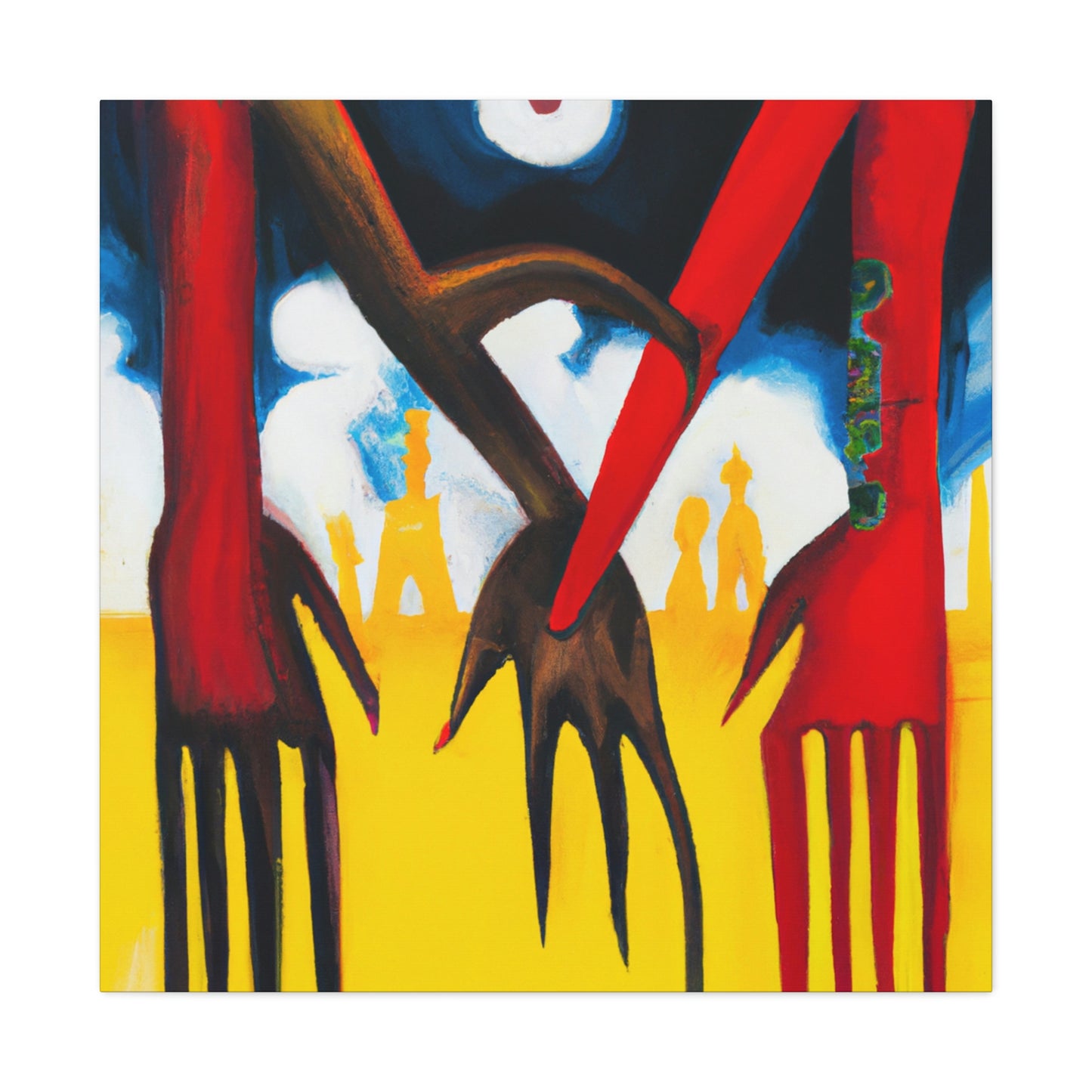 Unity in Hands Hold - Canvas