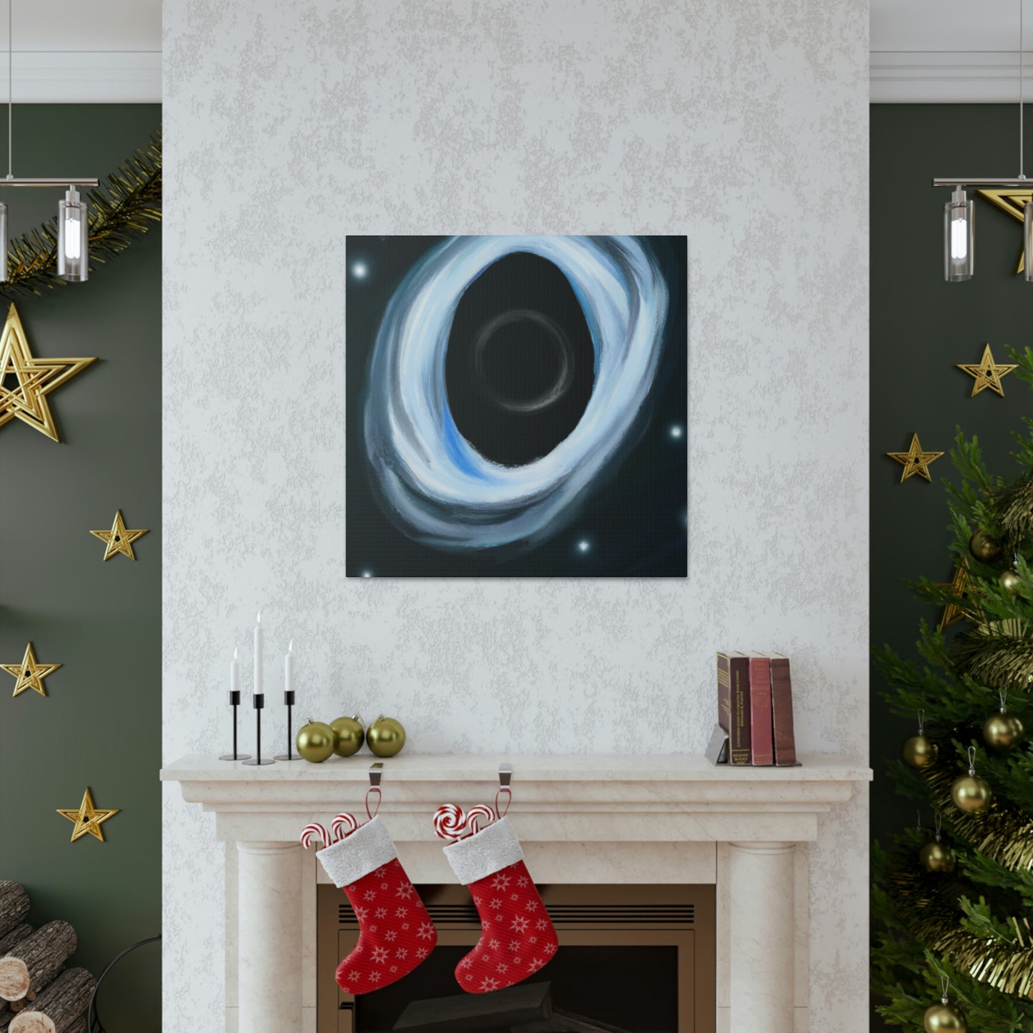 Black Hole Wonderment - Canvas