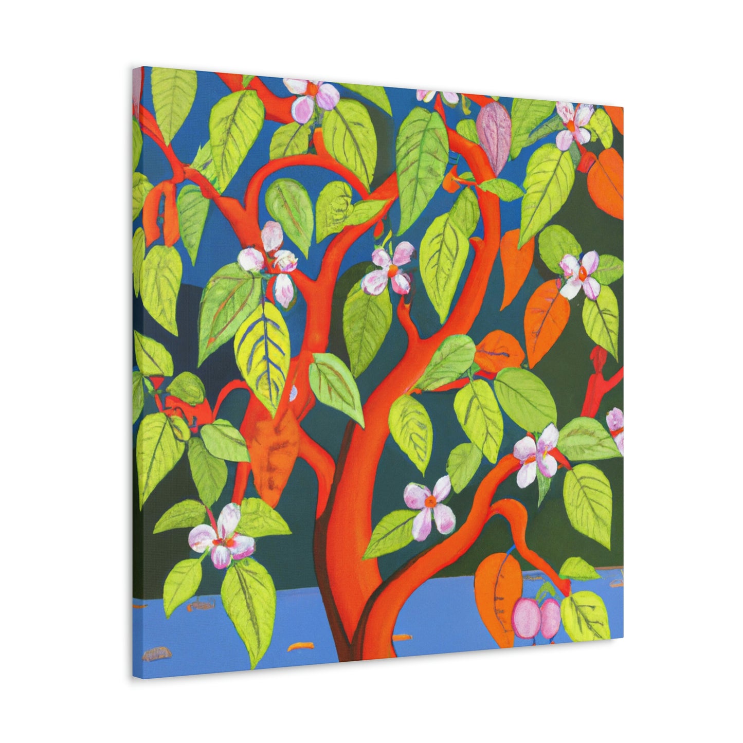 "Dogwood Tree Dreamscape" - Canvas