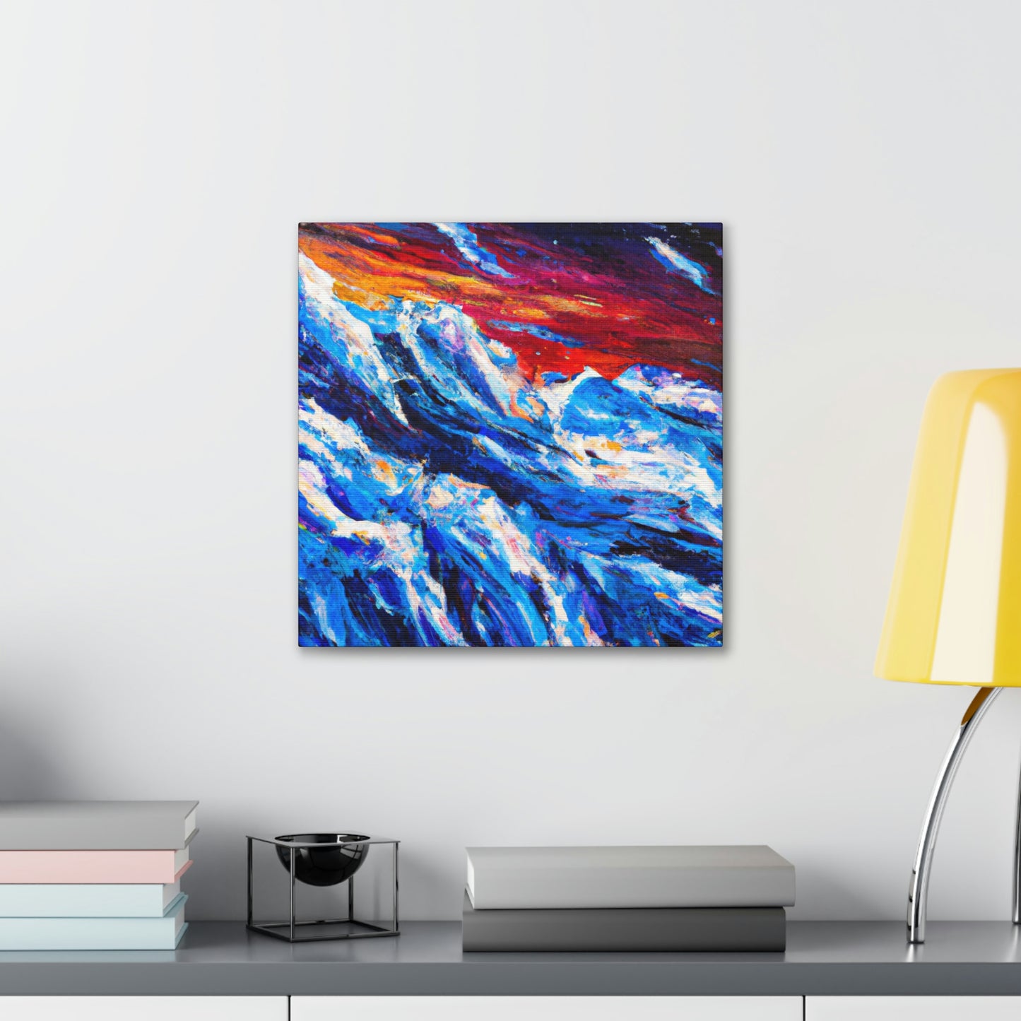 "Ocean's Mighty Embrace" - Canvas