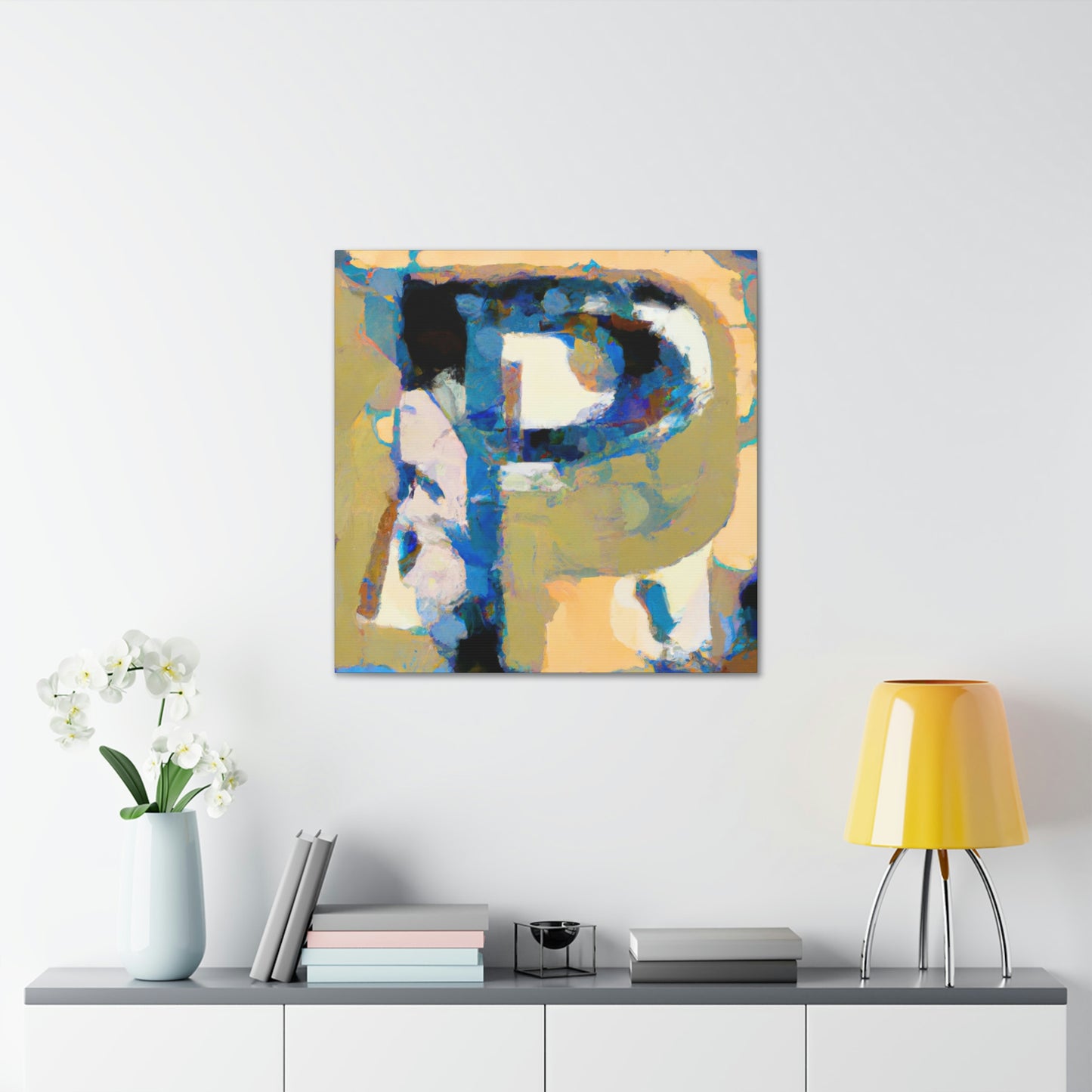 The Painted Portrait - Canvas