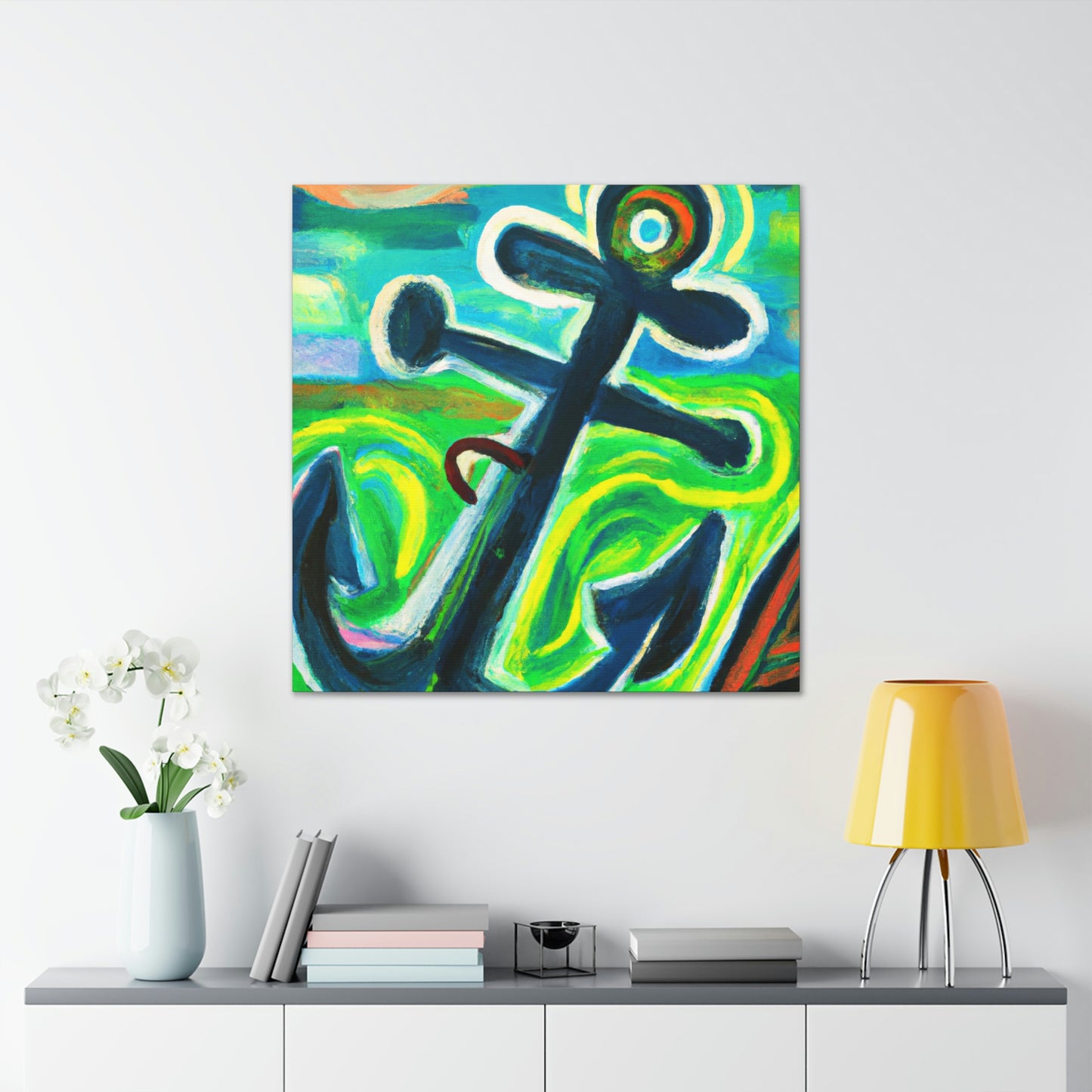 Anchor of Strength. - Canvas