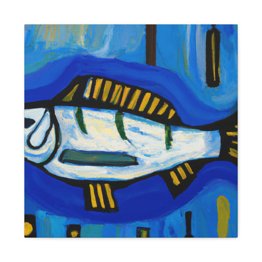 Bass in Expressionism - Canvas