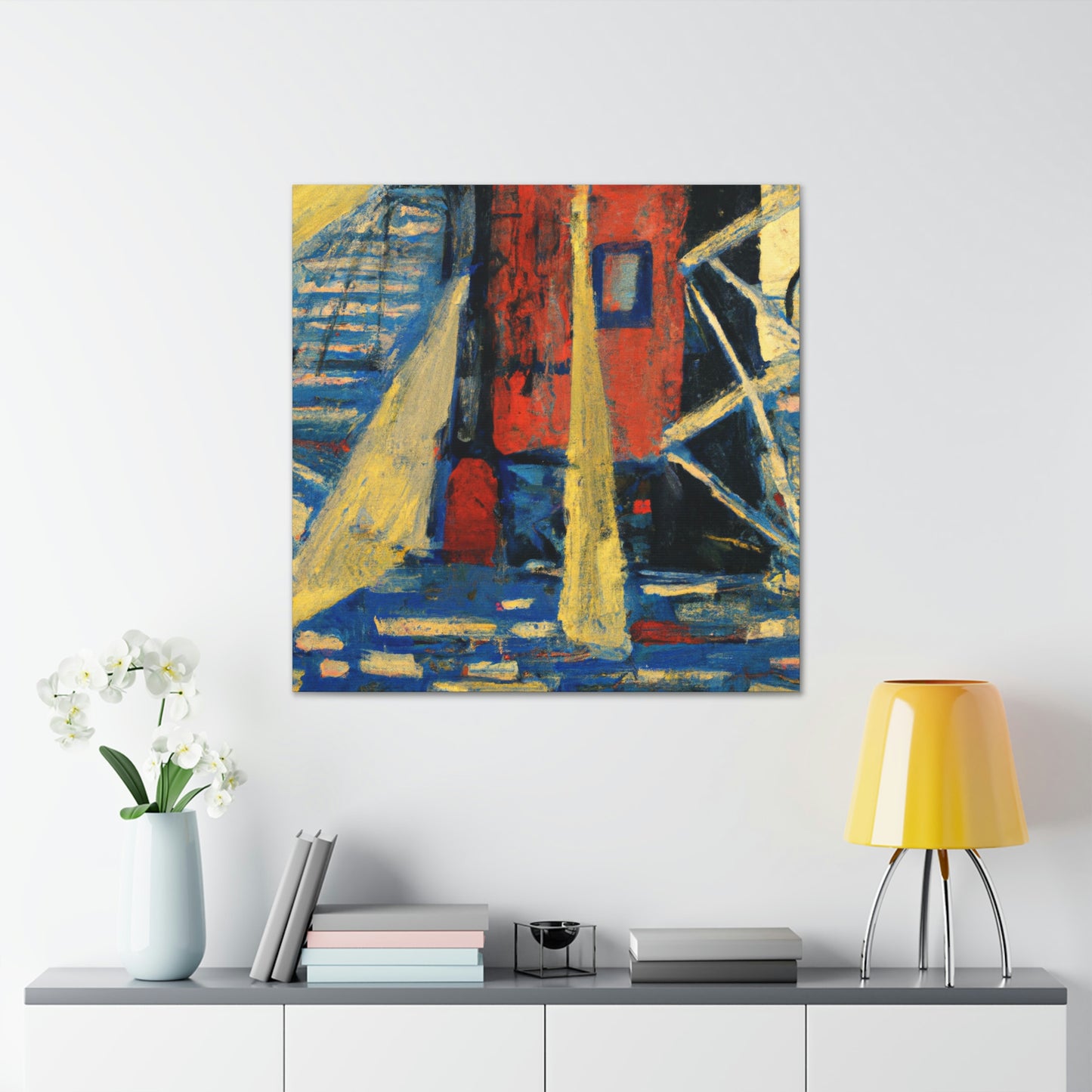 Harbor of Reflection - Canvas