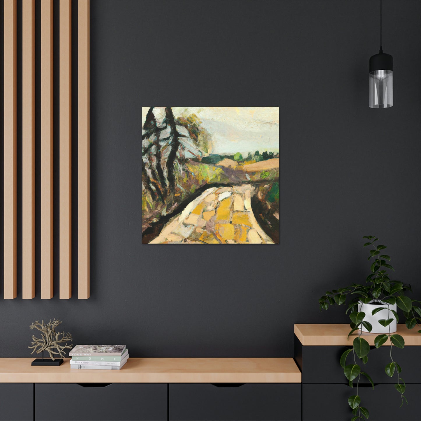 "Path to the Countryside" - Canvas