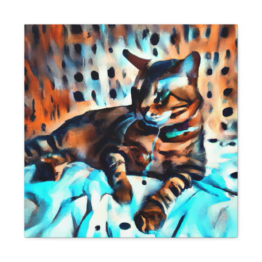 "Bengal in Abstraction" - Canvas