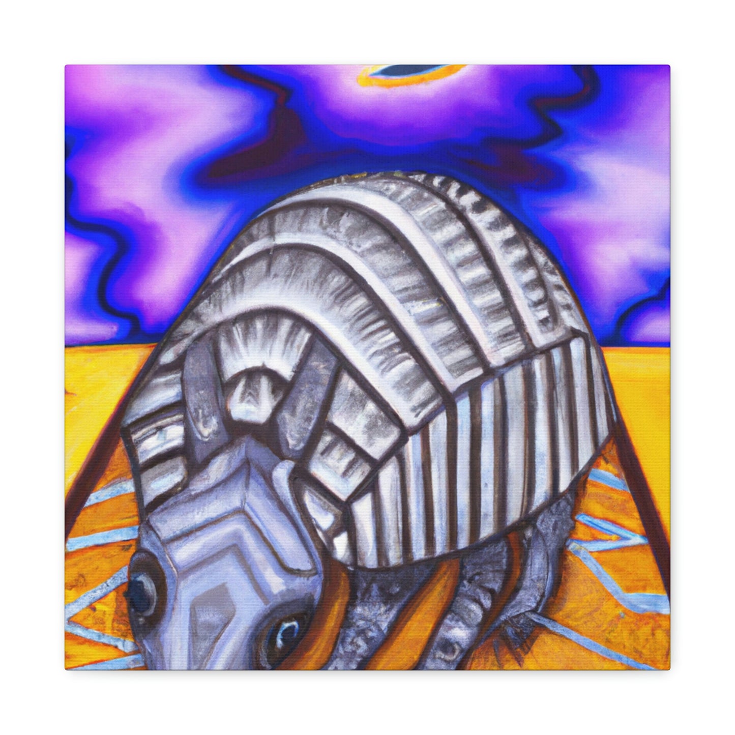 Armadillo in Deco - Canvas