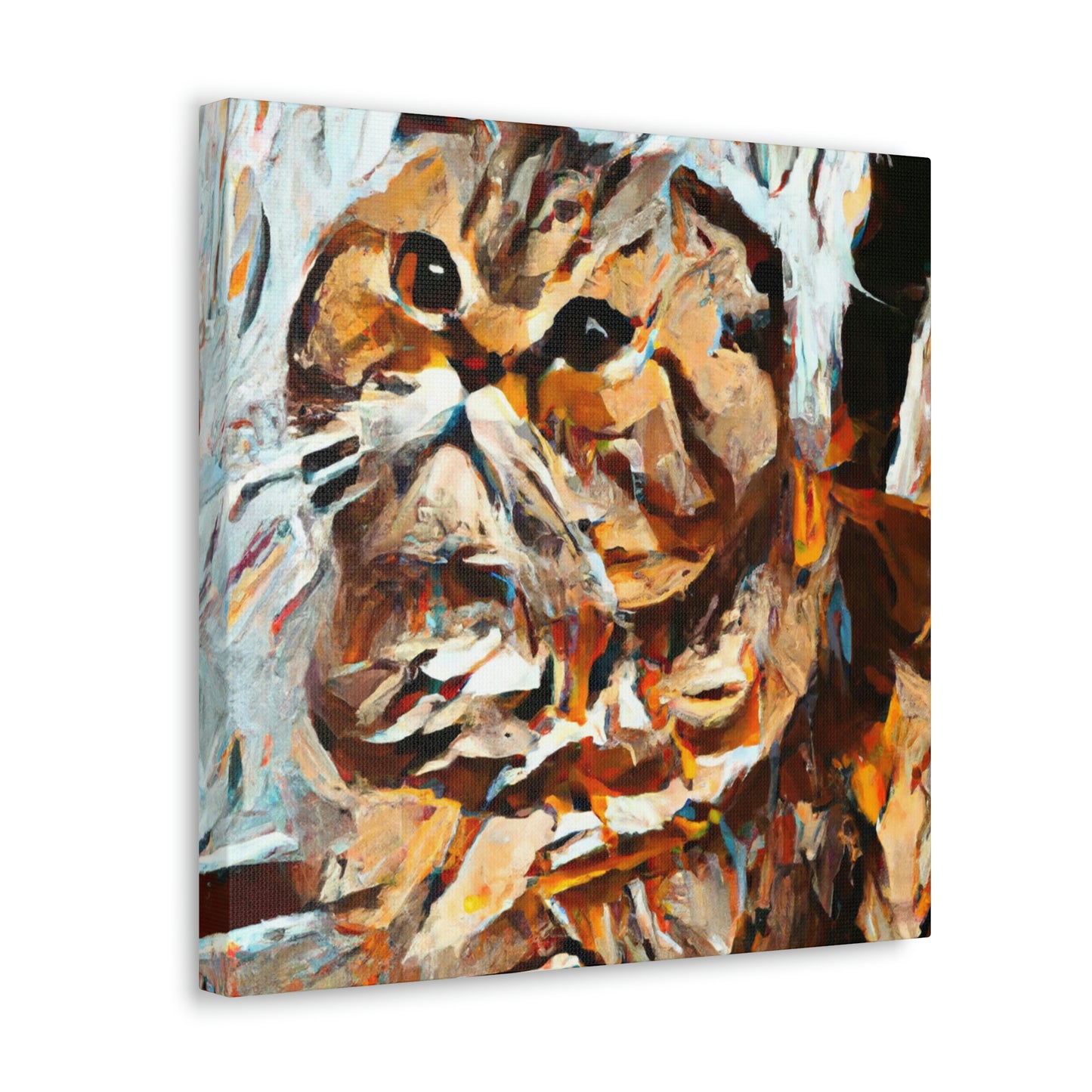 Scottish Fold Abstraction - Canvas