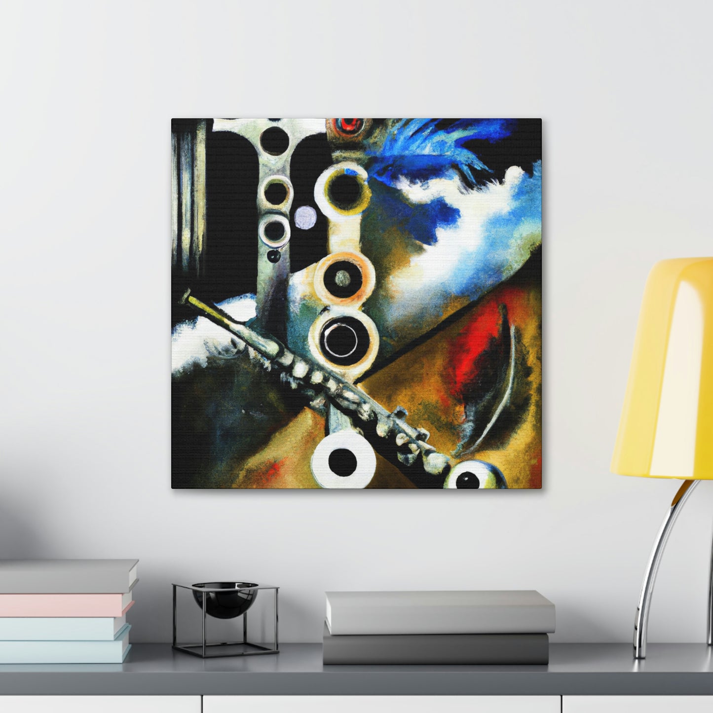 "Flute: A Muse" - Canvas