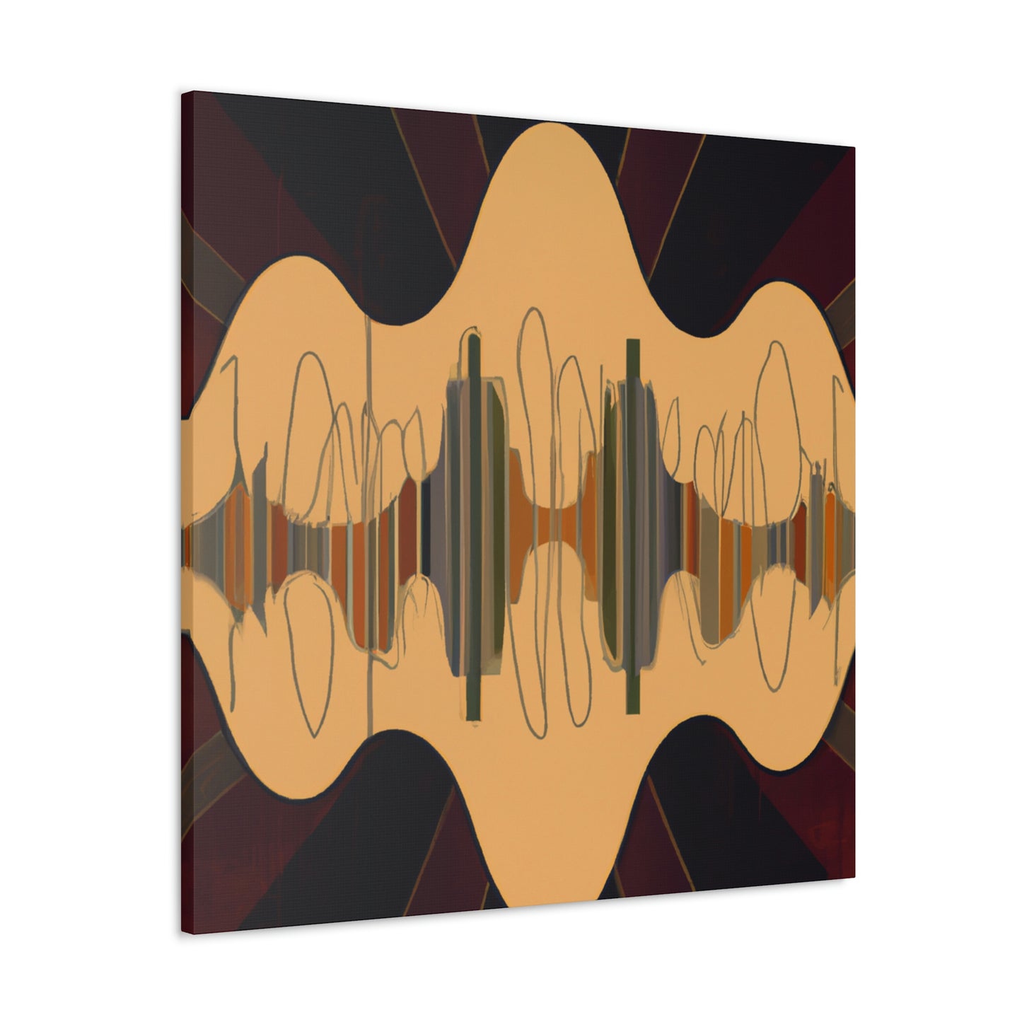 "Sing of Sound Waves" - Canvas