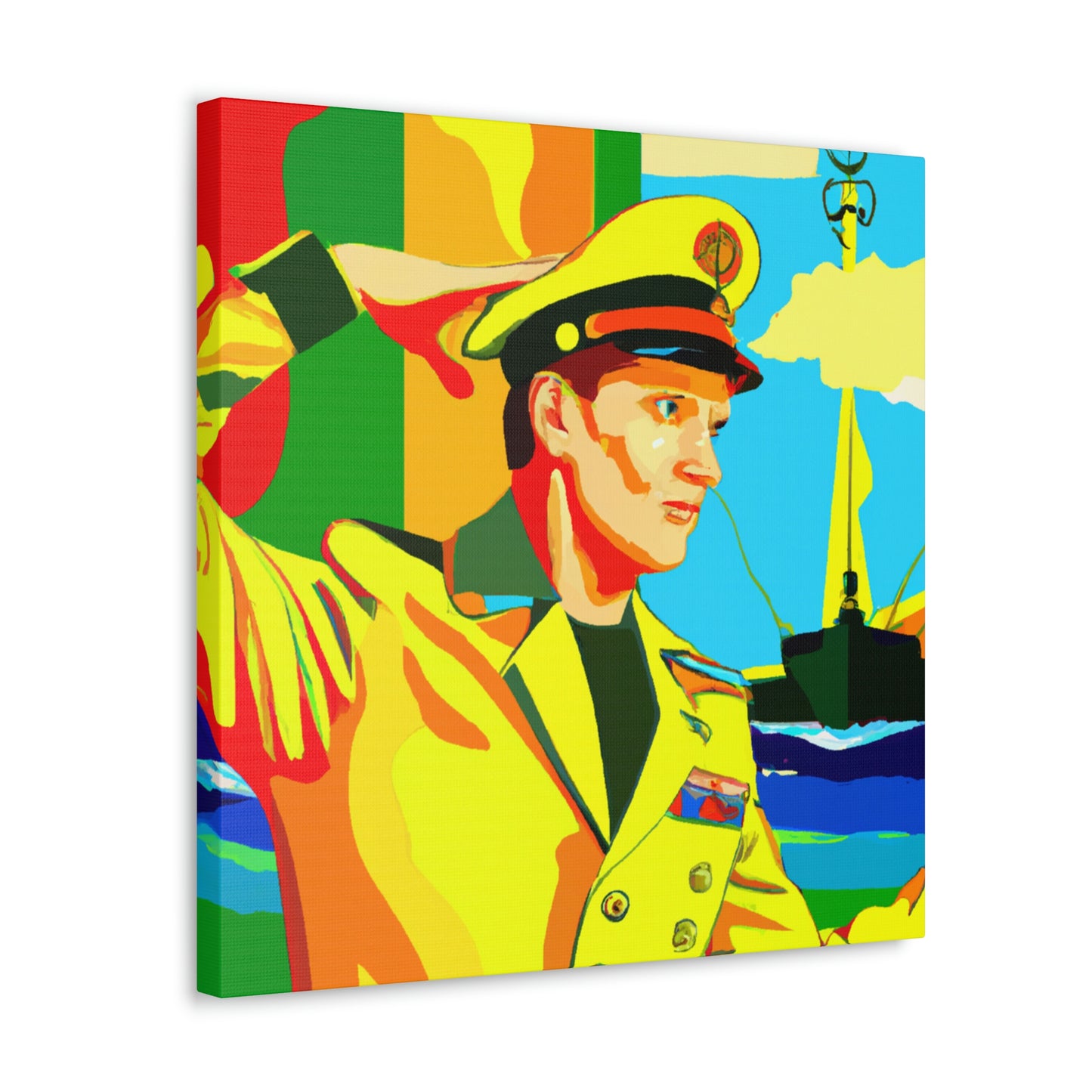 Marines in Pop Art - Canvas