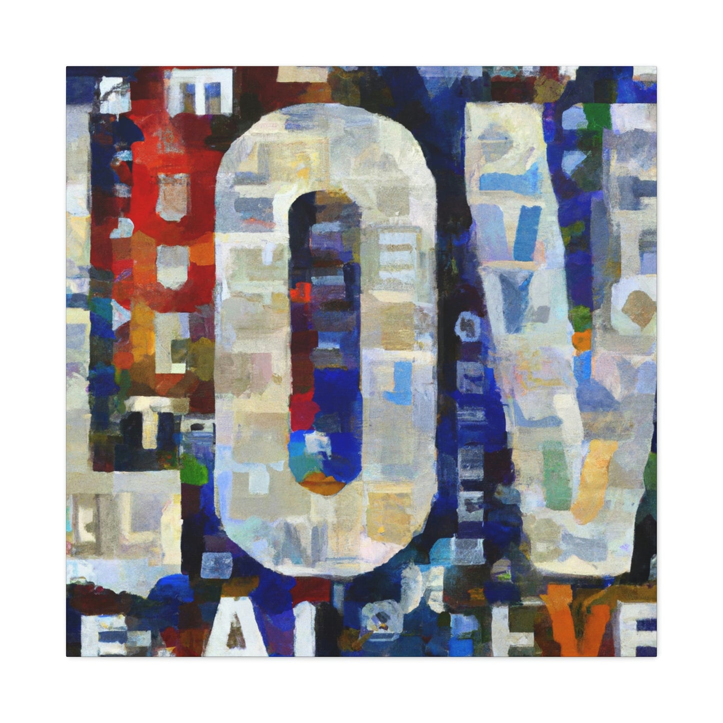 Love Letters Illuminated - Canvas