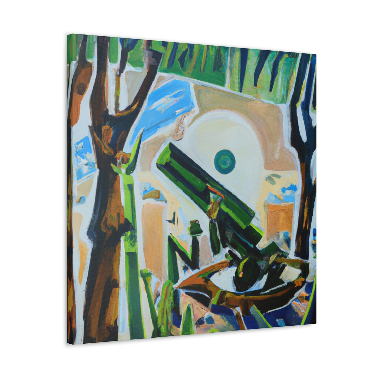 Sniper in Shadowland - Canvas