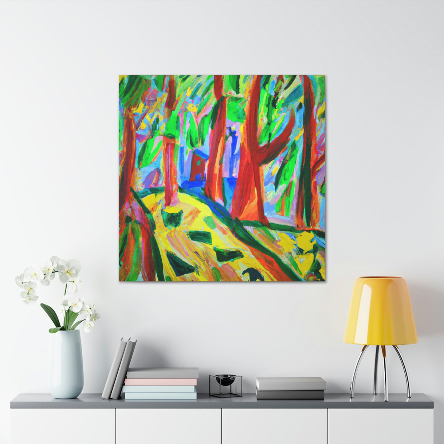 "Enchanted Forest Dreaming" - Canvas