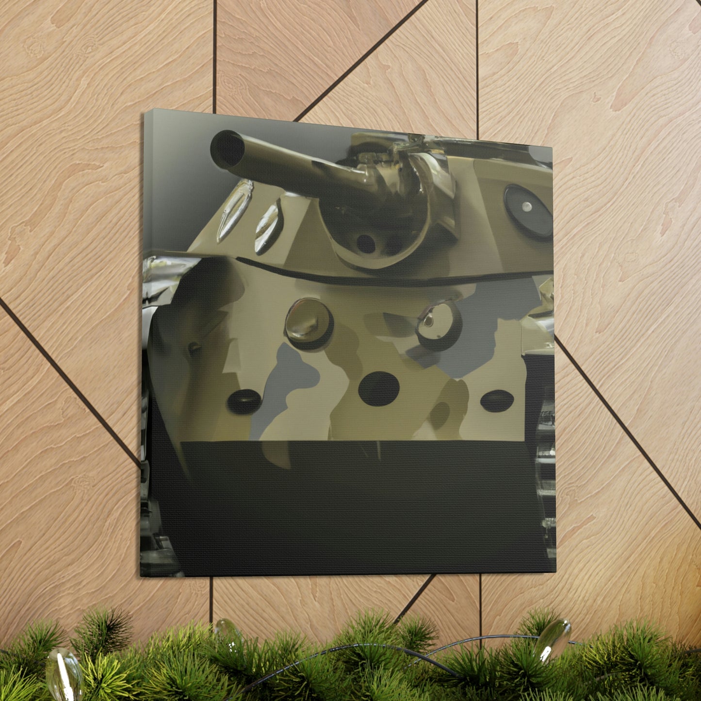 Tank at War-Time - Canvas