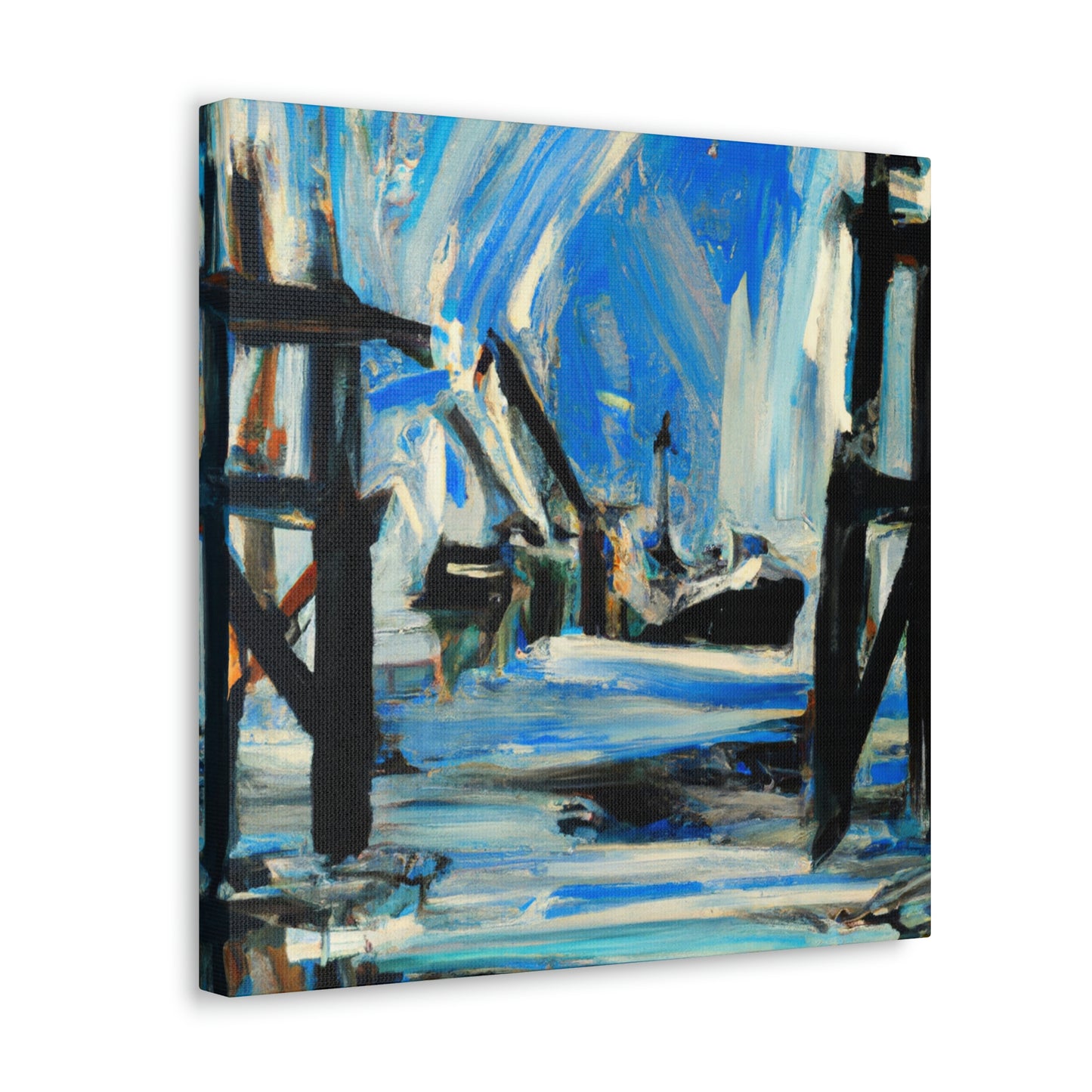 Pier of Expressionism - Canvas