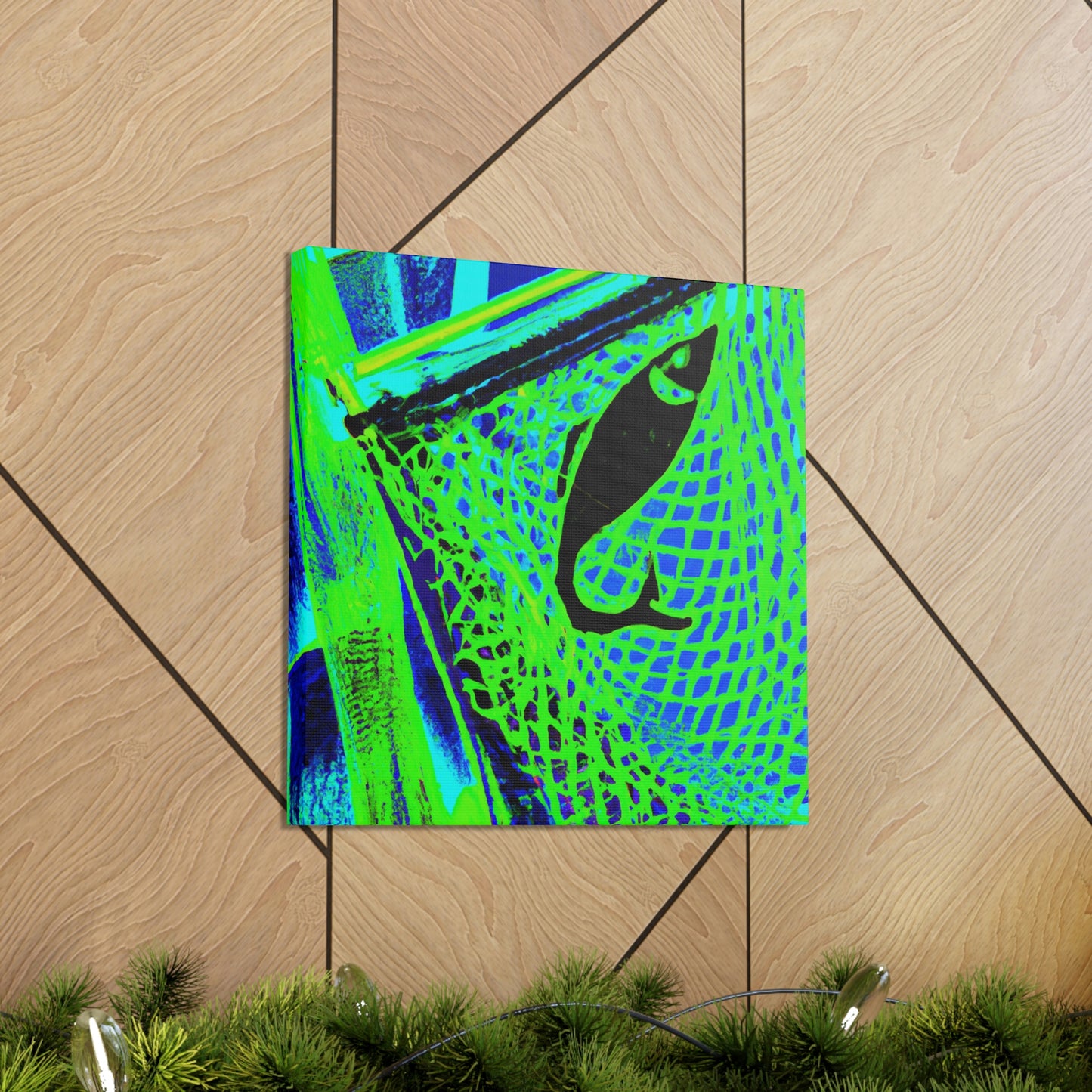 "Fish Net Harvesting" - Canvas