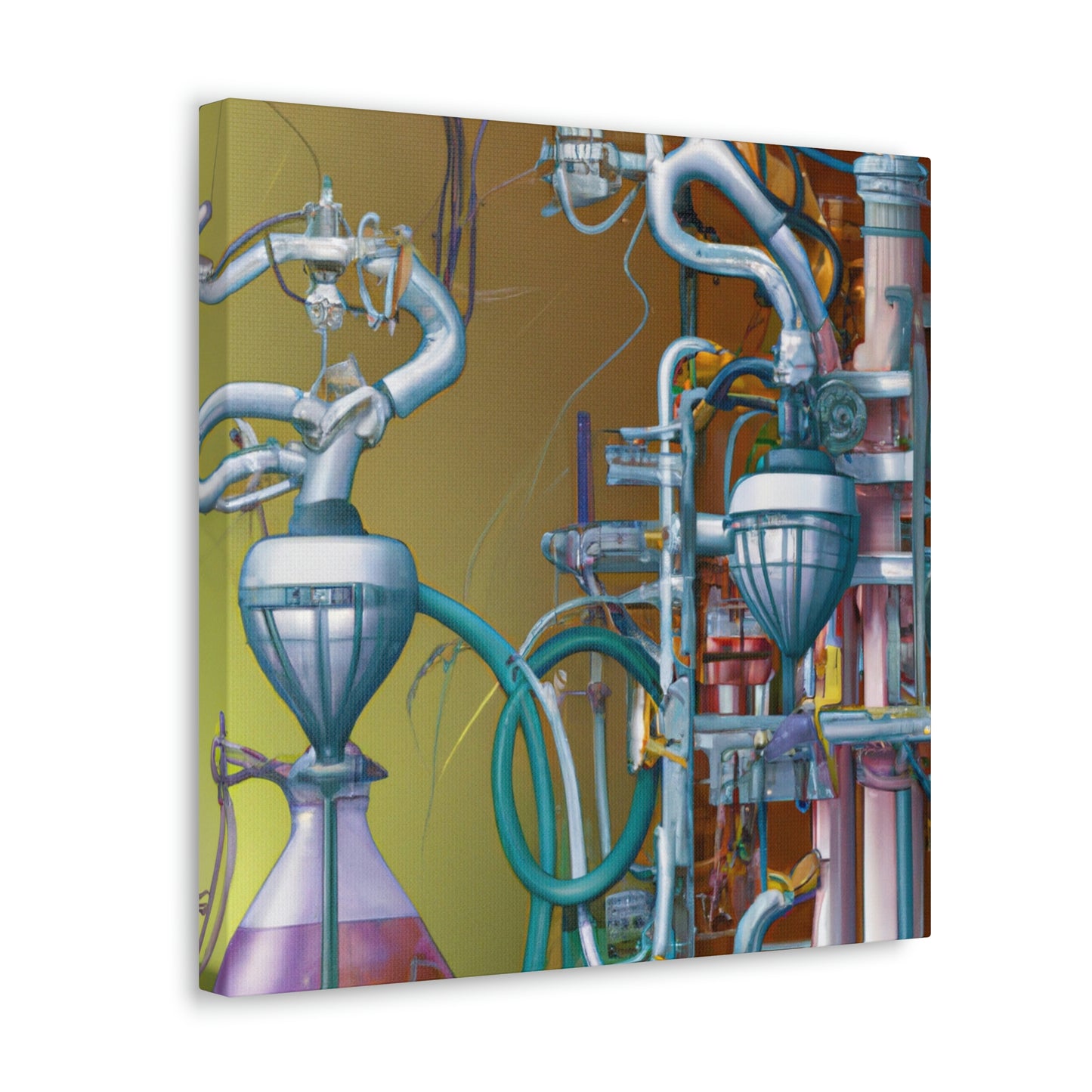 "Lab Equipment Visionary" - Canvas