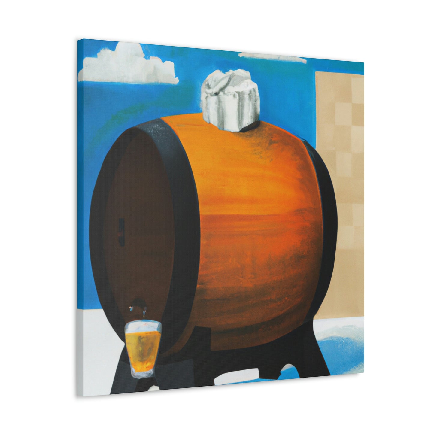 Whiskey Barrell Dreaming - Canvas