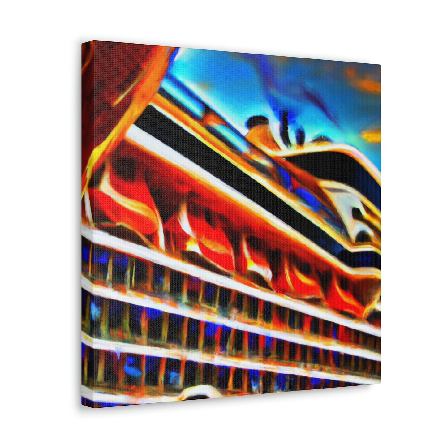 "Cruise Ship Haze Dream" - Canvas