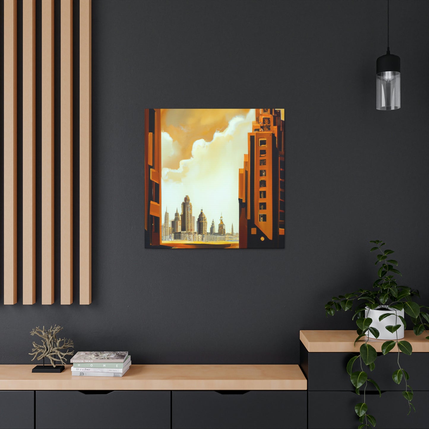 "Art Deco Masterpiece" - Canvas