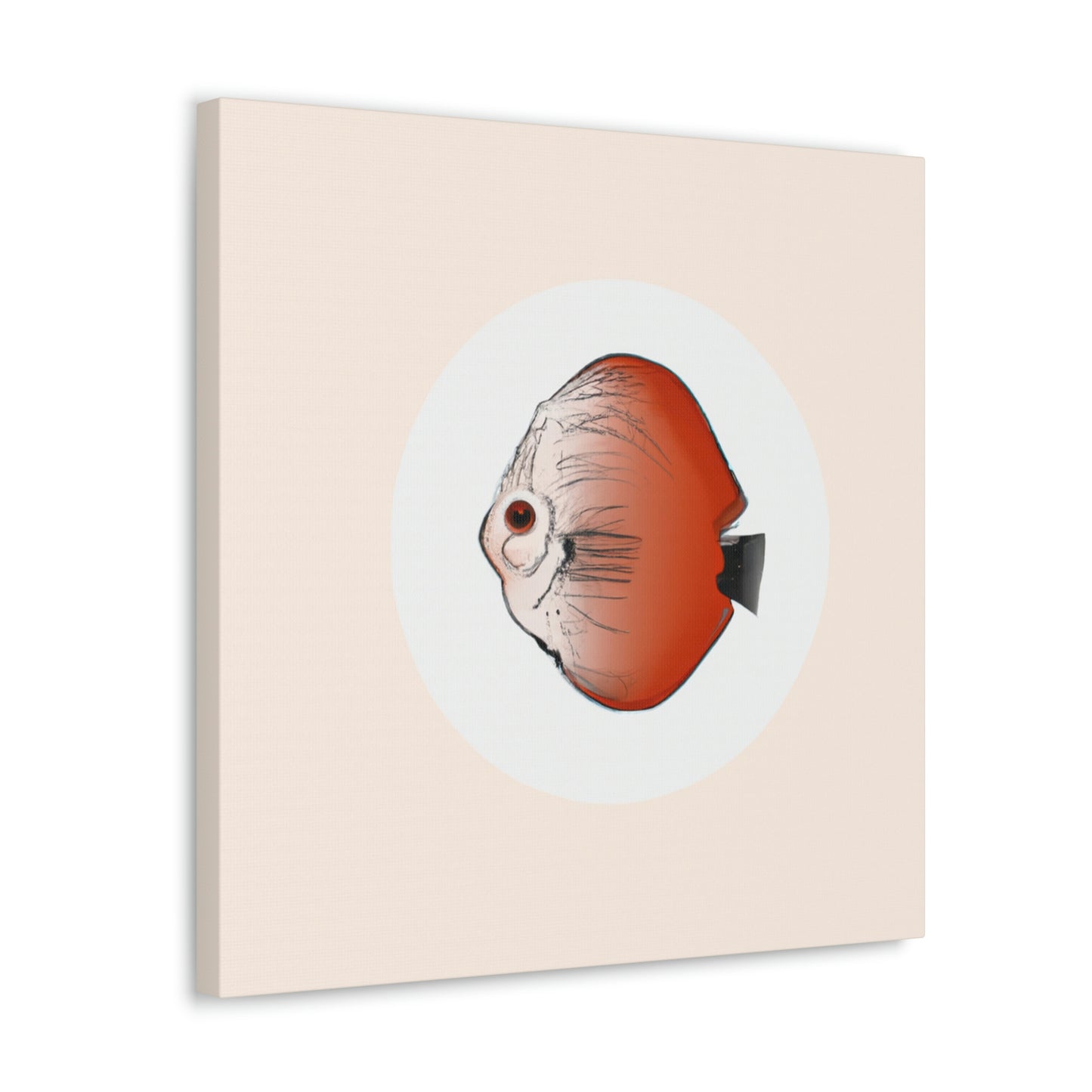 Serene Sunlit Discus - Canvas