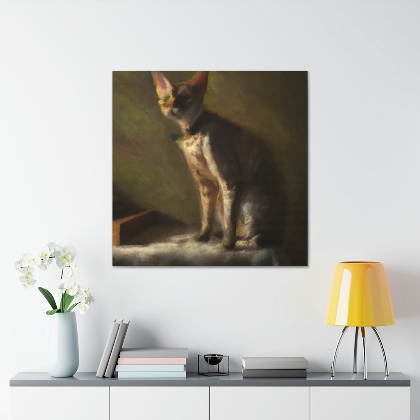 Rex in Post-Impressionism - Canvas