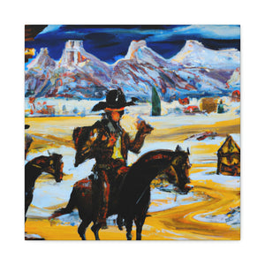 Frontier Town Splendor - Canvas