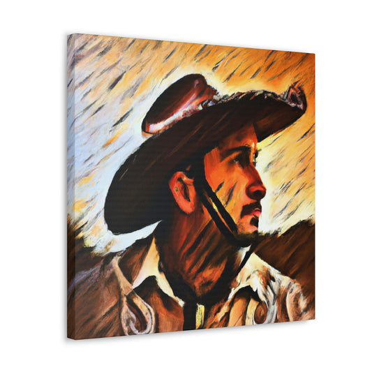 "Cowboy Hat Majesty" - Canvas