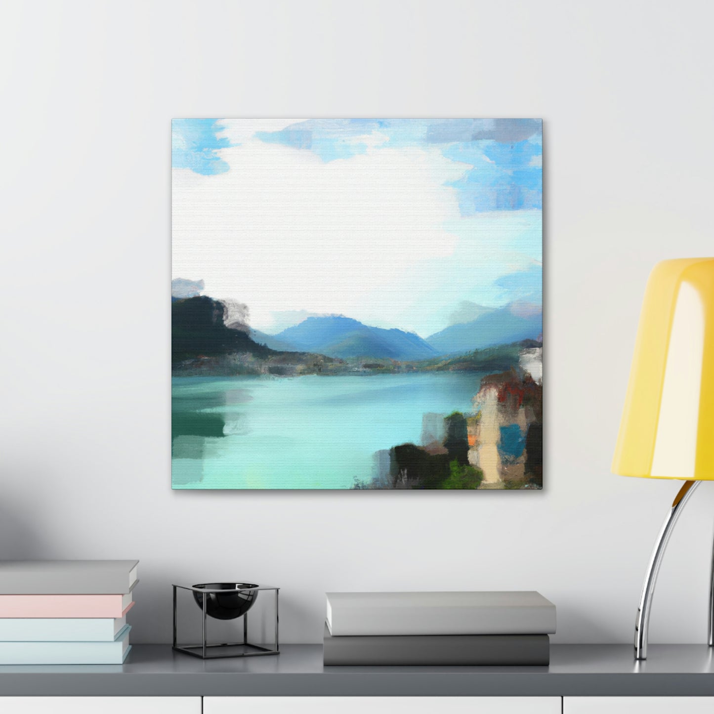 "Lake Reflections Sunrise" - Canvas