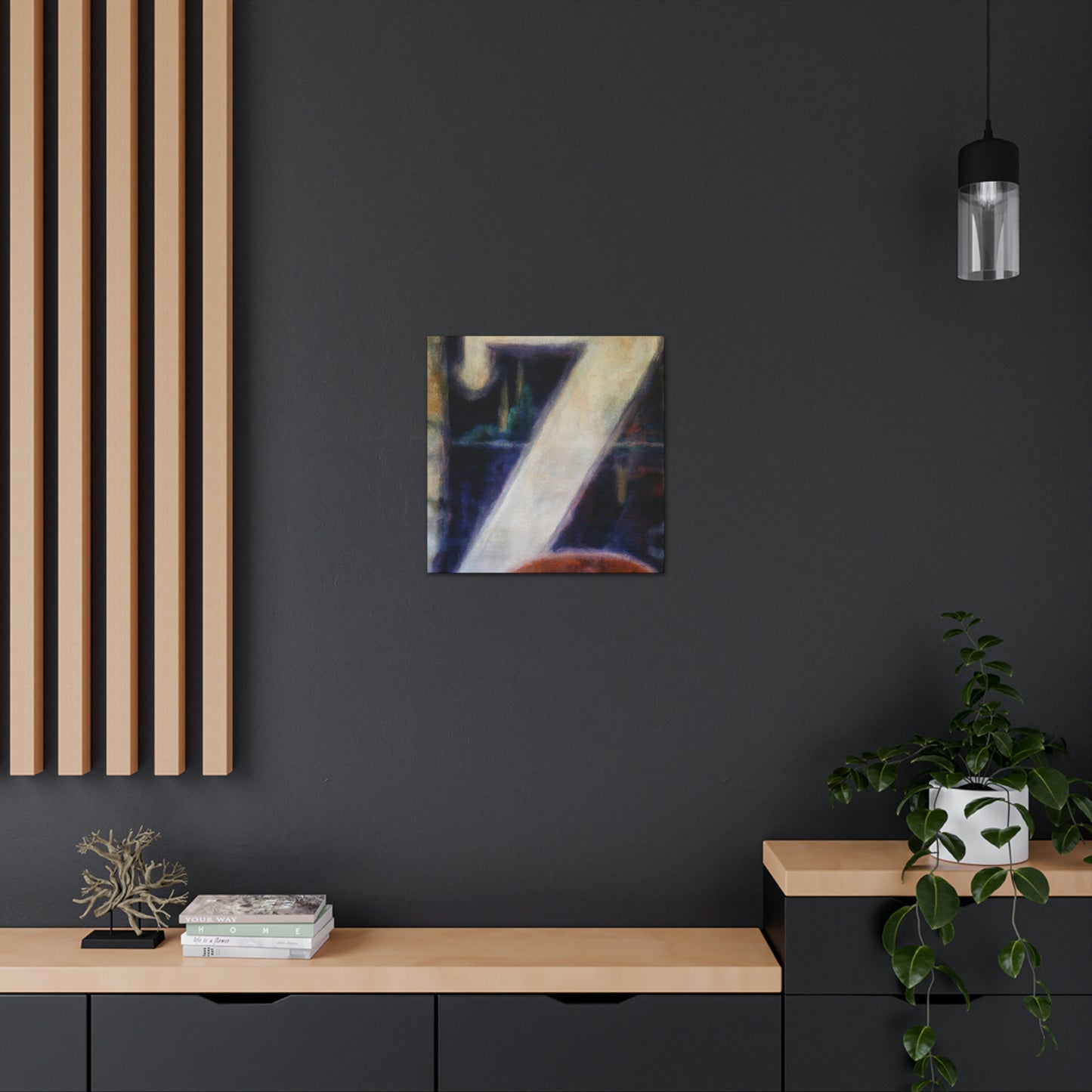 "Z in Art Deco" - Canvas