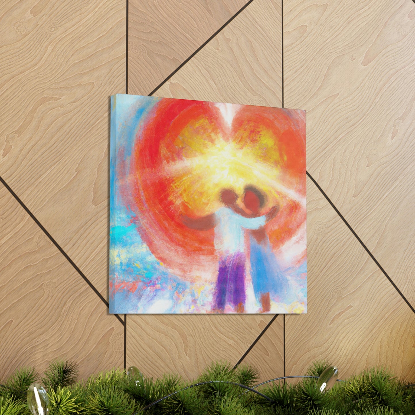 "Love Halo Illuminated" - Canvas