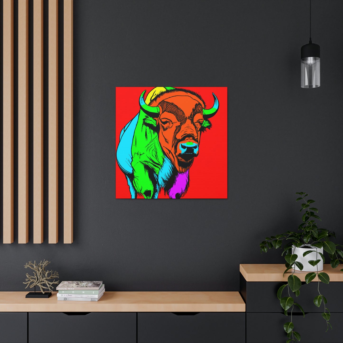 "Buffalo on the Plains" - Canvas