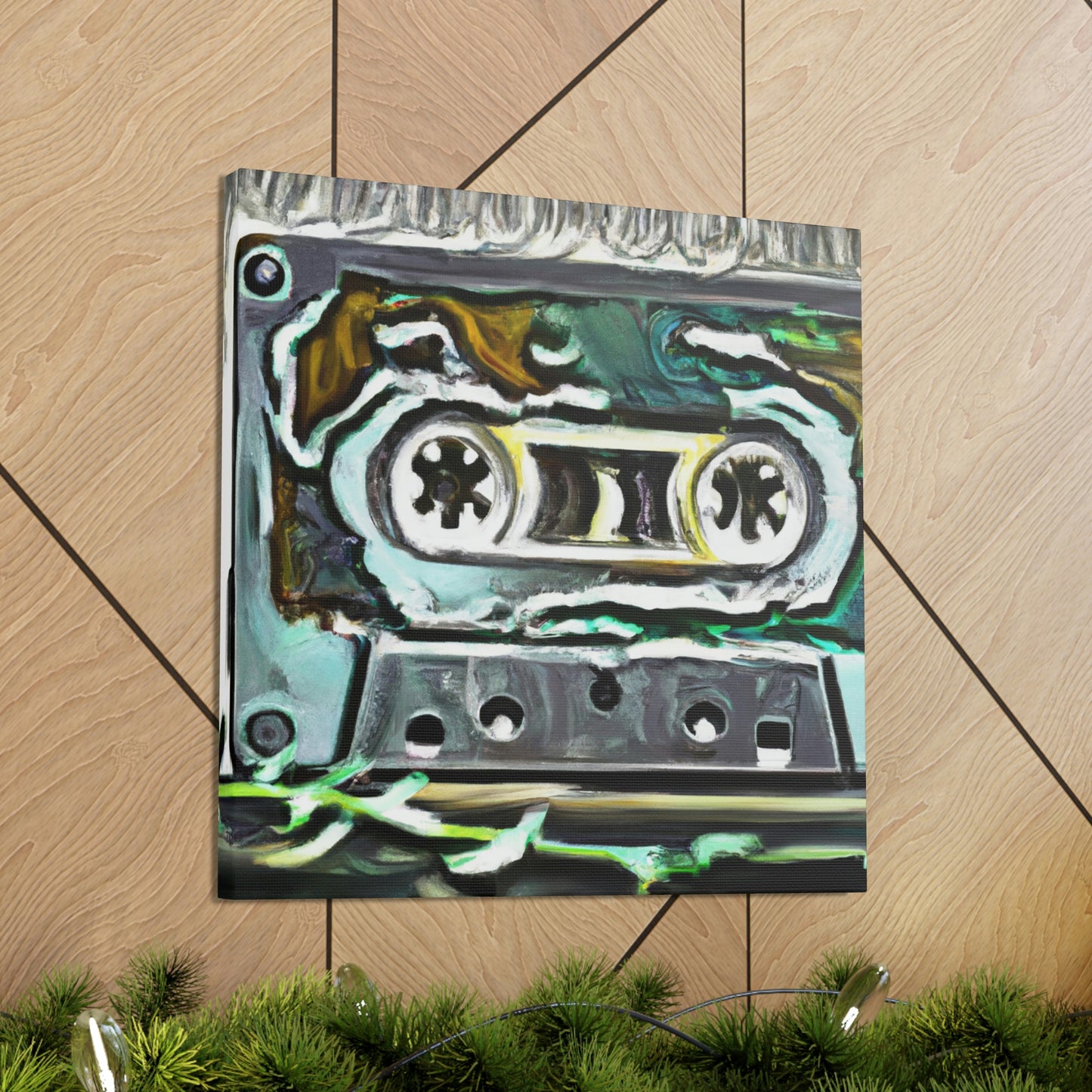 "Tape Memory Revival" - Canvas