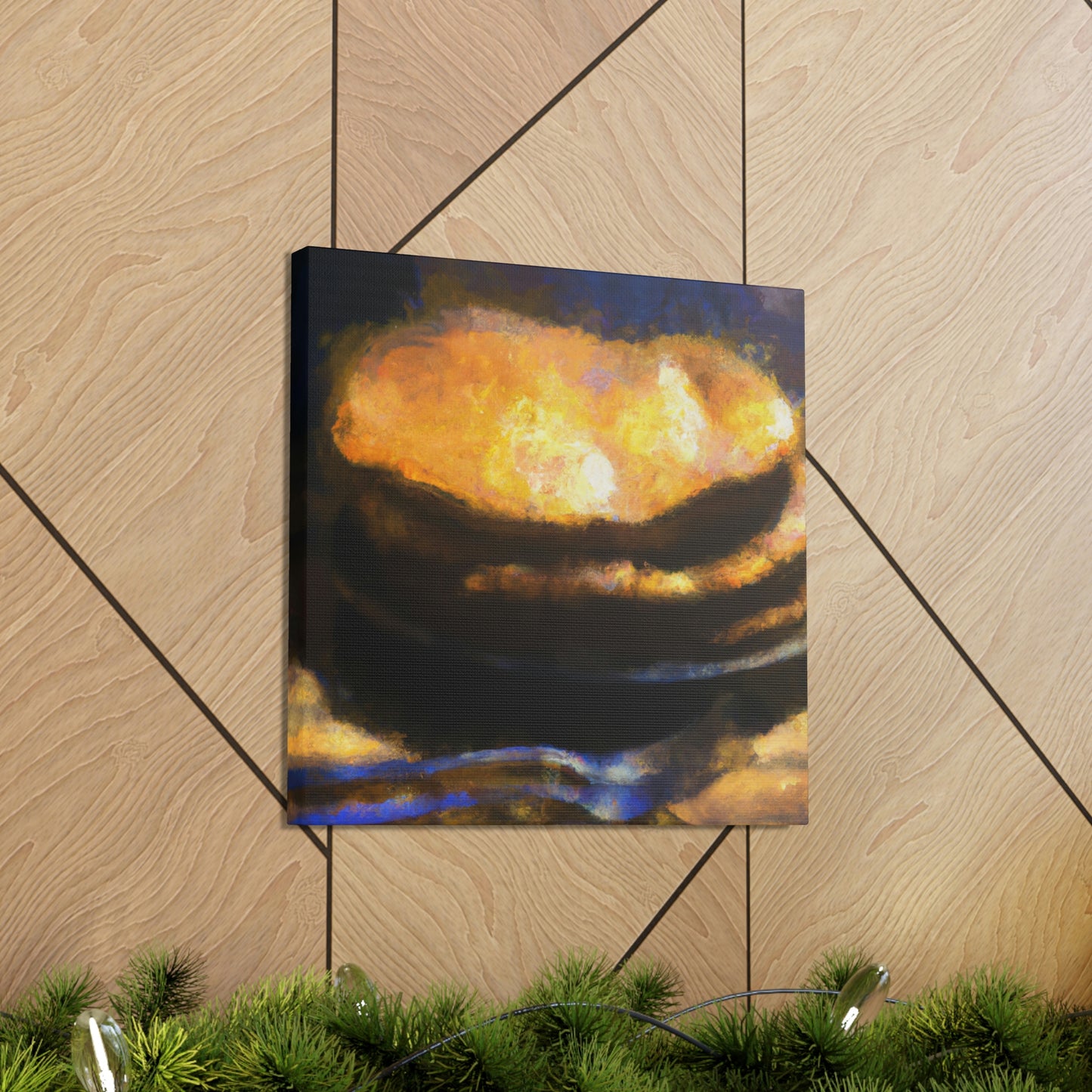 "Pancakes in the Kitchen" - Canvas