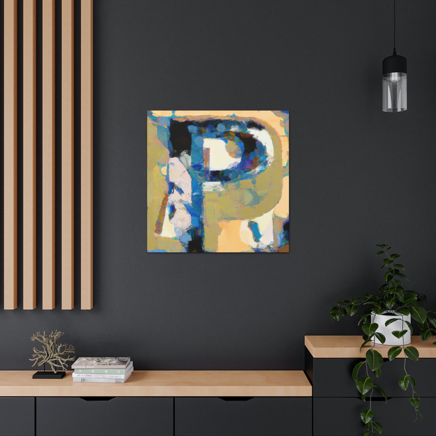 The Painted Portrait - Canvas