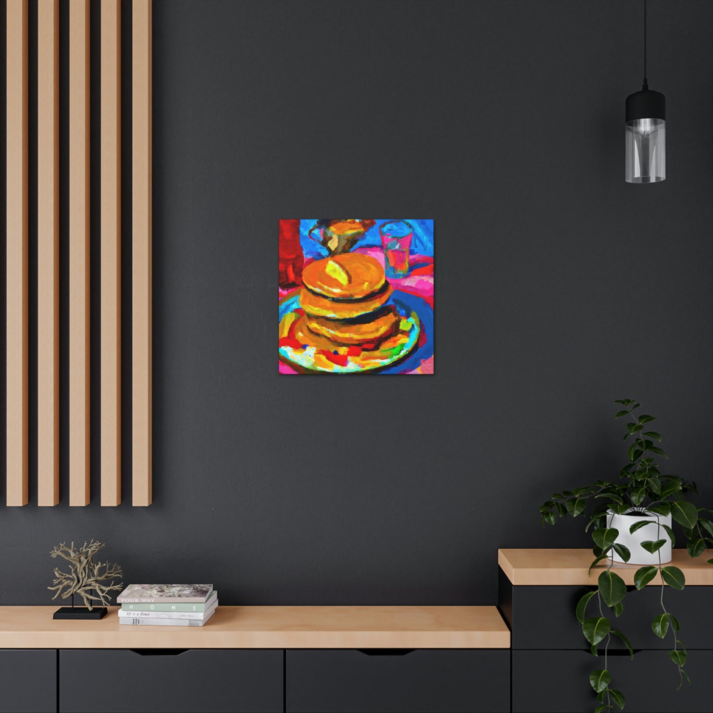 Pancakes in Fauvism - Canvas