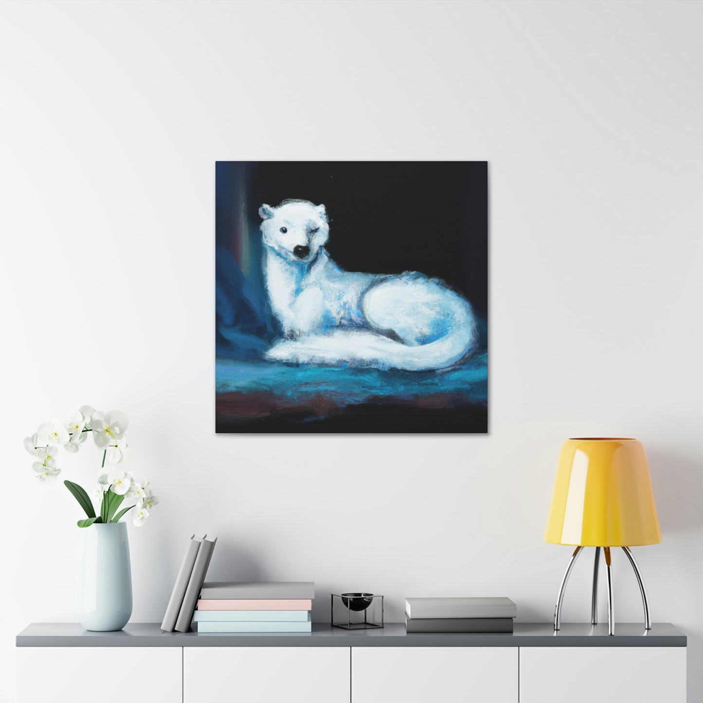 Ermine Regal Splendor - Canvas