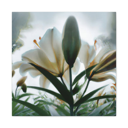 Lily in Bloom Forever - Canvas