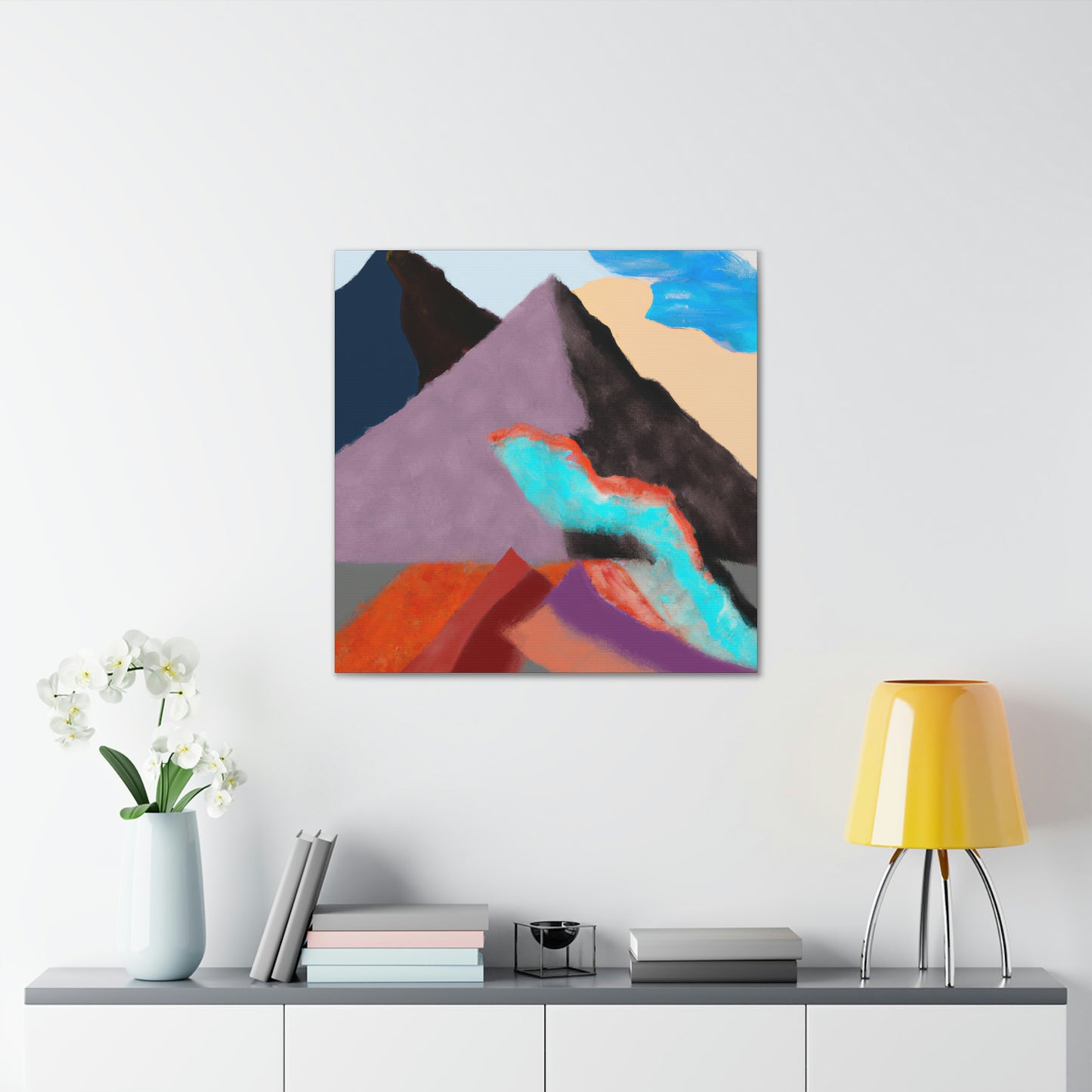 Mountain Tops Majestic - Canvas