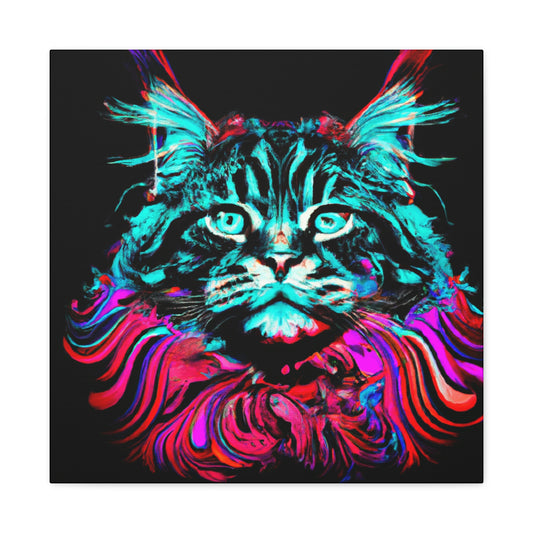 Maine Coon Majestic - Canvas