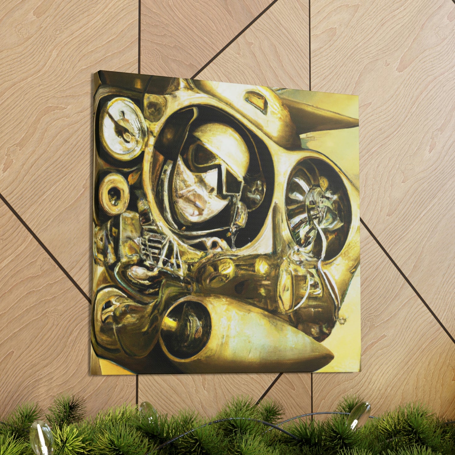 "Aviator in Flight Dream" - Canvas