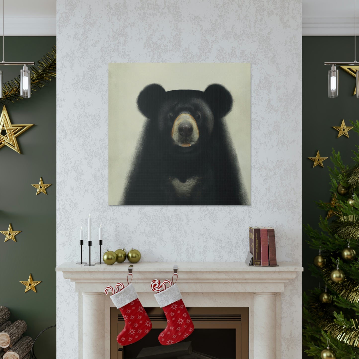 "Asiatic Black Bear Soul" - Canvas