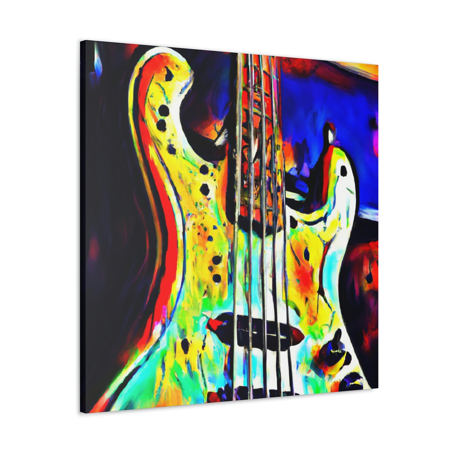 Groove of the Bass - Canvas