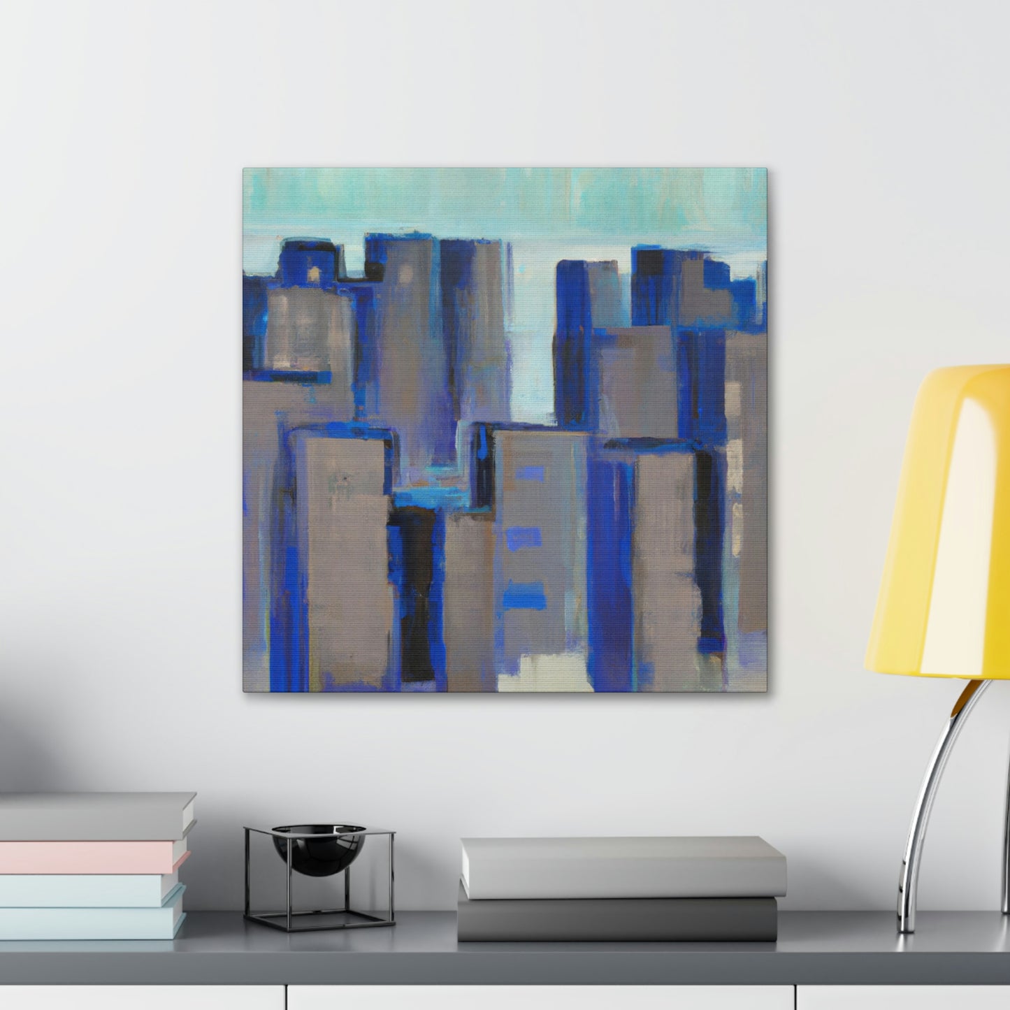 Minimalist Solitude Scene - Canvas