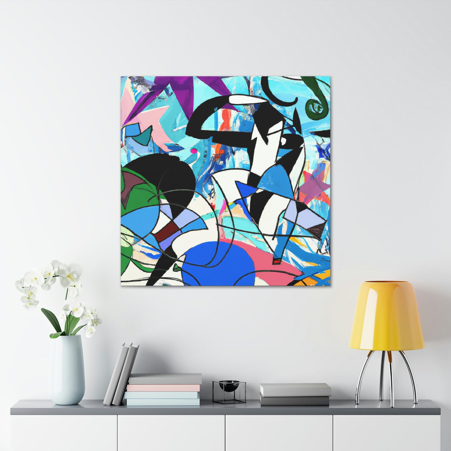 Neptune in Art Deco - Canvas