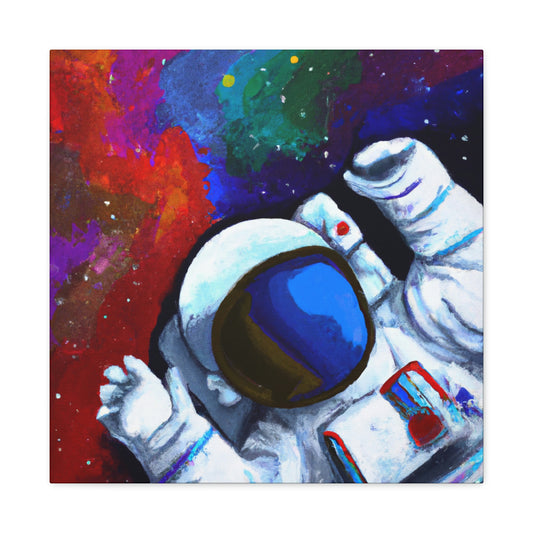 " Astronaut In Spaceflight" - Canvas