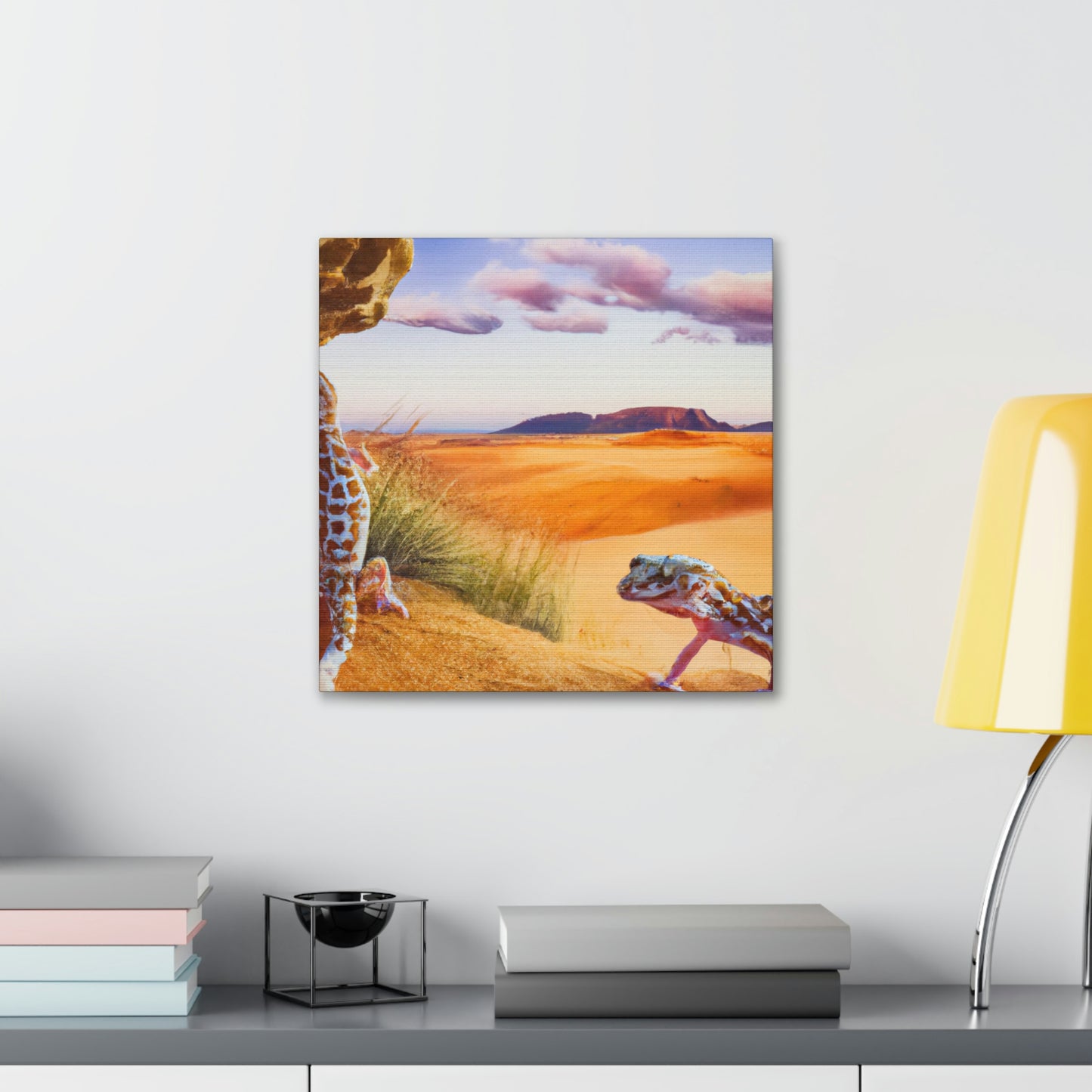 Dreamy Leopard Gecko - Canvas